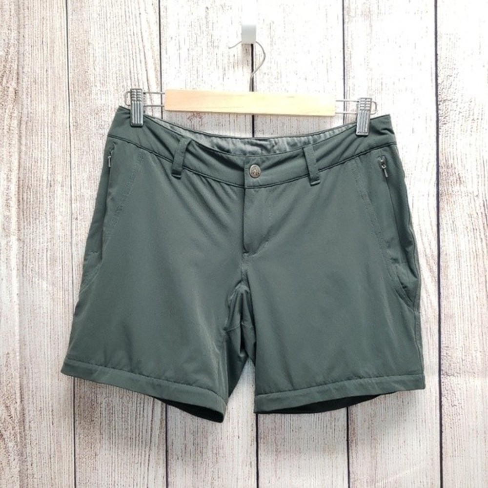 REI Women's Petite Grey Camp/Climbing Shorts